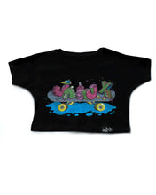 Load image into Gallery viewer, &quot;JOUX SKATE PUDDLE&quot; CROP TOP
