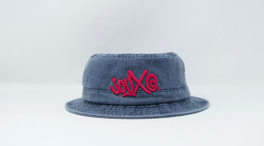 "JOUX" DENIM BUCKET HAT