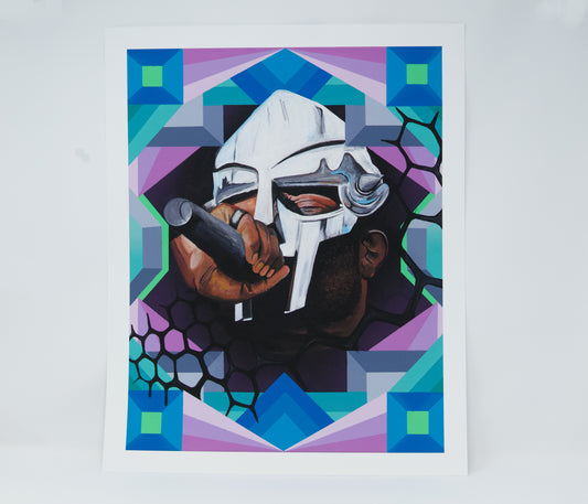 "MF DOOM" CUSTOM JOUX ARTWORK PRINT